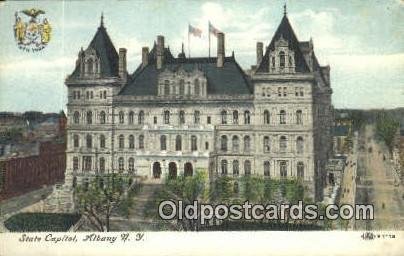 Albany, New York, NY State Capital USA Unused 