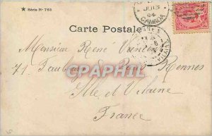 Postcard Old Children UK