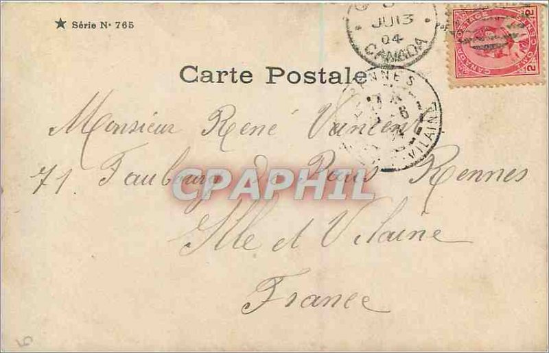 Postcard Old Children UK