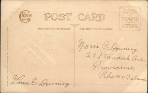 Halloween Black Cats & JOL BOOH! c1910 Gibson Postcard