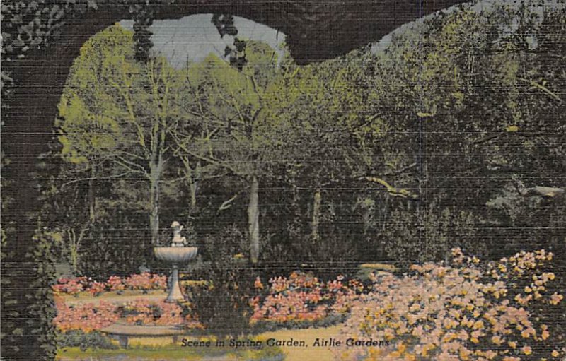 Spring Garden, Airlie Gardens near Wilmington - Wilmington, North Carolina NC  