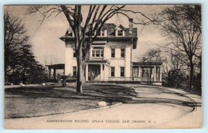 EAST ORANGE, New Jersey NJ ~ Administration Building UPSALA COLLEGE Postcard