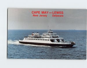 Postcard Cape May, N.J.-Lewes, Del. Ferry