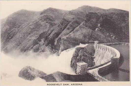 Arizona Roosevelt Roosevelt Dam  Albertype