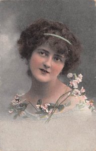 Glamour Woman Postcard