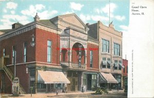 IL, Aurora, Illinois, Grand Opera House, Exterior View, 1913 PM, Teich No 723