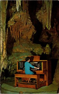 Vtg 1960s The Great Stalapipe Organ Caverns of Luray Virginia VA Postcard