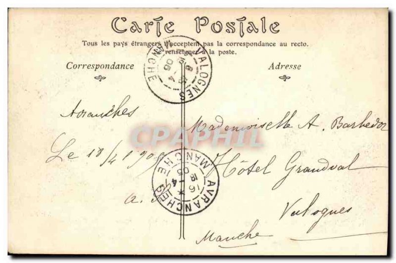 Old Postcard Avranches