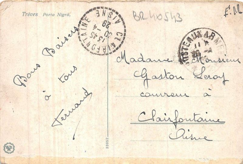 BR40543 Porta nigra trier Treves    Germany