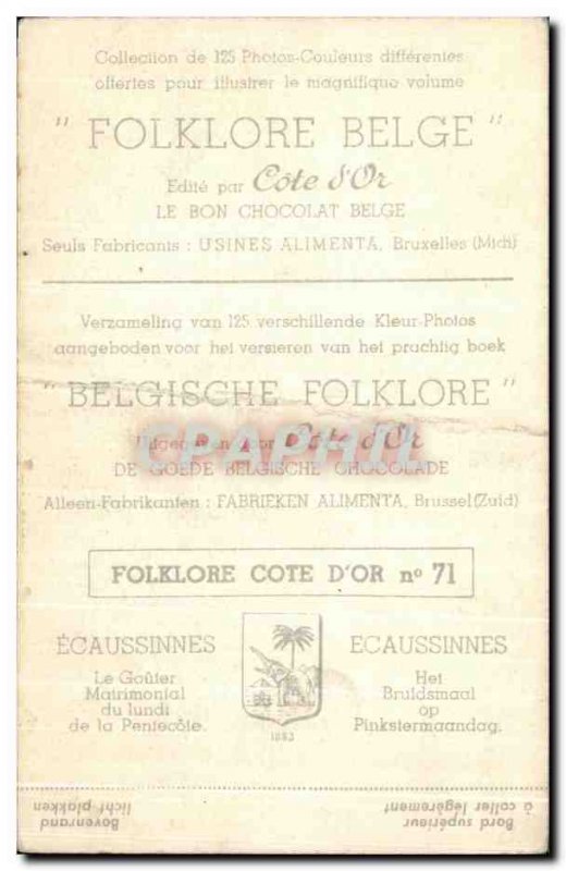 Image Belgian Folklore Collection Cote d & # 39or Ecaussinnes the taste marit...