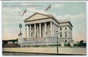 New Custom House Charleston South Carolina 1910c postcard