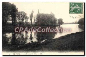 Postcard Old Pecq Les Bords De Seine