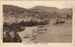 CPA Bandol vue generale FRANCE (1098156)