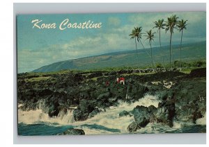 Hawaii Volcanoes National Park Kalapana Black Sand Beach Road Hawaii Postcard