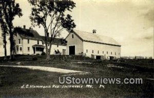 Real Photo, JC Hammond Res. in Intervale, Maine