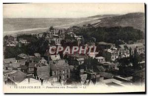 Old Postcard Villers sur Mer Panorama Towards Trouville