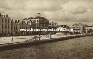 curacao, D.W.I., WILLEMSTAD, View of the Harbour, Steamers (1920s)