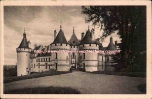 Chaumont Old Postcard The castle lives by Cardinal d & # 39Amboise Catherine ...