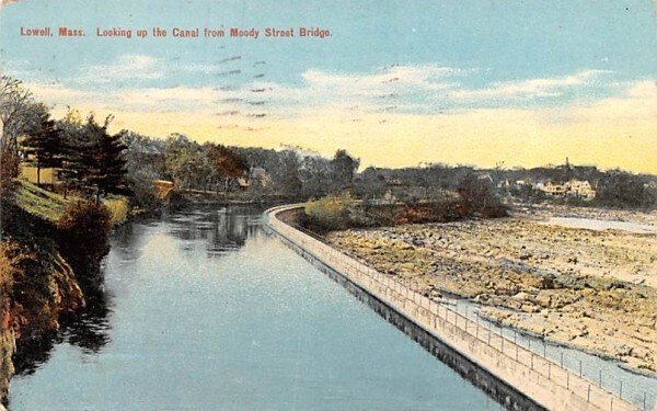 Canal from Moody St. BridgeLowell, Massachusetts