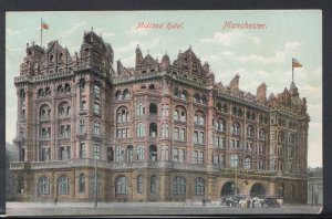 Lancashire Postcard - The Midland Hotel, Manchester   RS8649