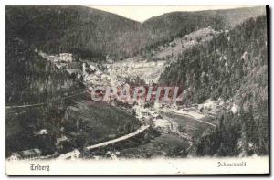 Old Postcard Triberg Schwarzwald