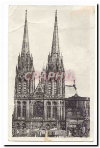 Clermont Ferrand Old Postcard The cathedral