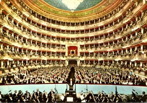 Italy Milano Theatre La Scala Interior