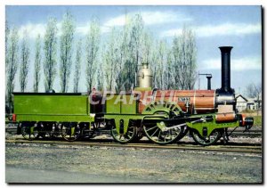 MODERN CARD French Railway Museum of the railroad locomotive Buddicom HAS Rou...