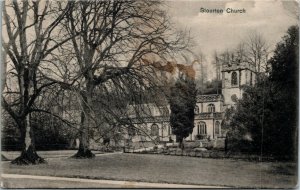 Postcard UK Wiltshire Stourton St. Peter's Church by Stourhead Gardens ~1910 K63