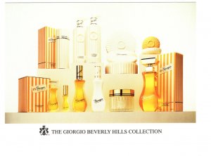 5 X 7 inch Giorgio Beverley Hills Fragrance Vintage Advertising Postcard