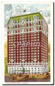 Postcard Old Chicago The Blackstone