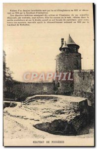 Modern Postcard Chateau de Fougeres