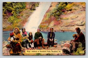 Hopi Indians  Buckhill  Pennsylvania    Postcard