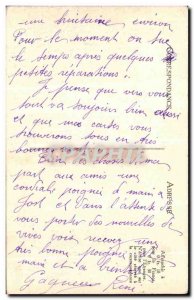 Old Postcard Algeria Camp Nomads