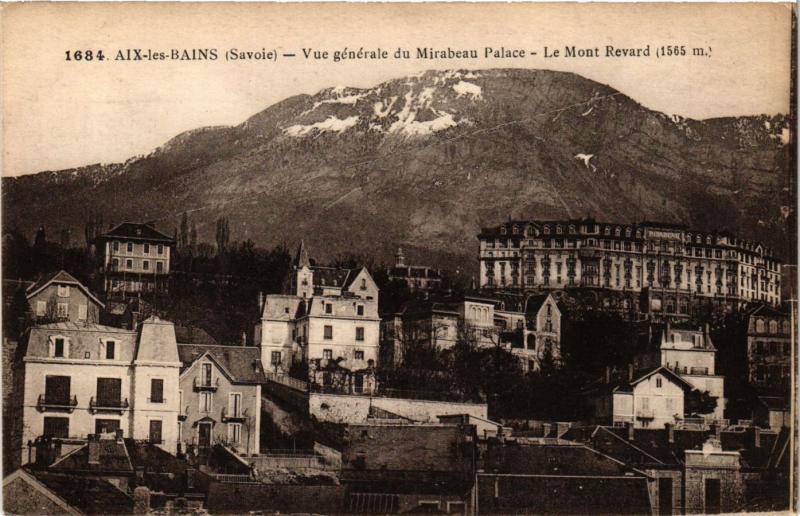 CPA AIX-les-BAINS - Vue générale du Mirabeau Palace - Le Mont.. (352337) 
