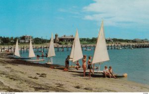 CAPE COD , Massachusette , 50-60s ; Sailboat Race