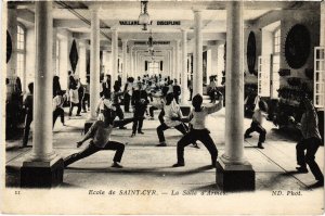 PC ECOLE DE ST-CYR SALLE D'ARMES FENCING SPORTS (a37153)