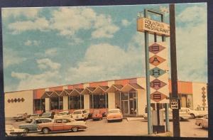 Postcard Unused Sahrs Fountain Restaurant Portland OR LB