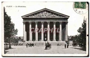 Paris Old Postcard La Madeleine