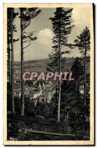 Old Postcard Louvesc Ardeche City View