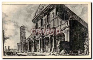 Postcard Ancient Church Antiquity