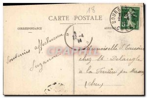 Old Postcard Bourges Cathedral Facade North