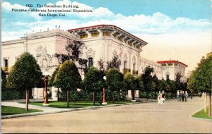 Canadian Building Official Panama-California International Exposition Postcard