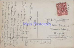 Genealogy Postcard - Maltoll?, 7a Zion Gardens, Queens Road, Brighton GL1897