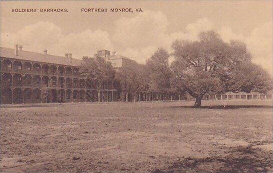 Soldiers Barracks Fortress Monroe Virginia