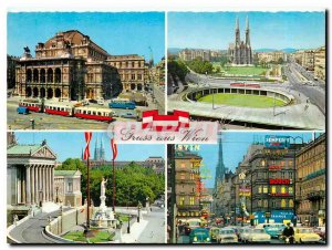 Modern Postcard Souvenir of Vienna