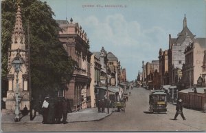 Postcard Queen St Brisbane Queensland Australia