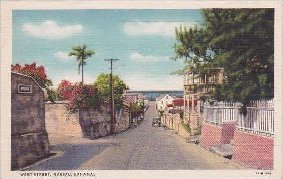 Bahamas Nassau West Street