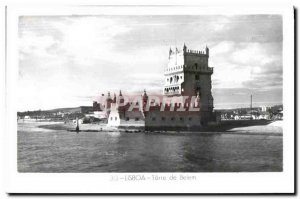 Old Postcard Portugal Lisboa Torre de Belem Feito em Portugal