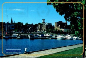 Canada Brockville Tunnel Bay Municipal Marina and City Hall